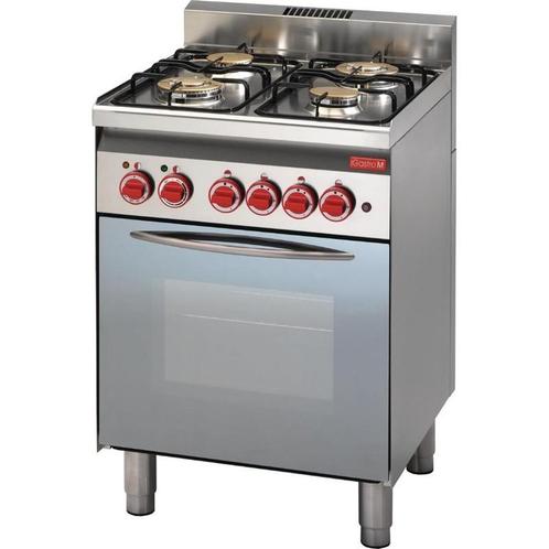 Gastro M 600 gasfornuis 60/60CFGE, Zakelijke goederen, Horeca | Keukenapparatuur, Verzenden