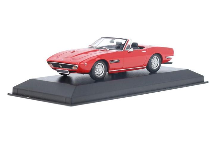 Maserati Ghibli Spyder 940123330 Maxichamps  Modelauto 1:43, Hobby en Vrije tijd, Modelauto's | 1:43, Verzenden