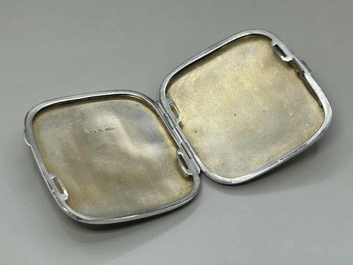 Sigarettendoos - .925 zilver - Sterling Birmingham Case, Verzamelen, Rookartikelen, Aanstekers en Luciferdoosjes
