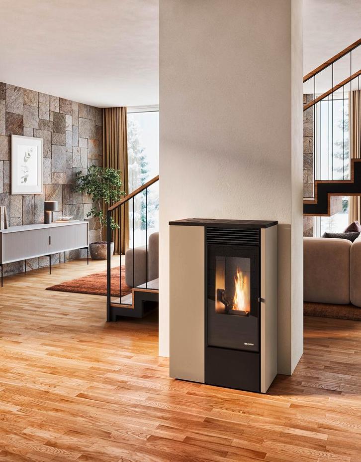 Pelletkachel 8 kW – Bespaar Gas – Snel leverbaar, Huis en Inrichting, Kachels, Pelletkachel, Hout, Nieuw, Vrijstaand, Ophalen of Verzenden