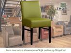 Leren eetkamerstoel Hold - Toledo Apple Green (groen) -, Huis en Inrichting, Stoelen, Overige kleuren, Nieuw, Leer, Ophalen of Verzenden