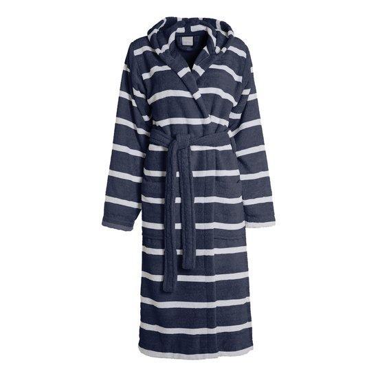 Seahorse Menton - Badjas - Indigo - M, Huis en Inrichting, Badkamer | Badtextiel en Accessoires, Verzenden