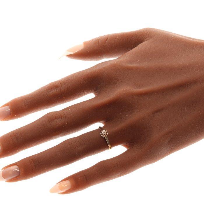 Zonder Minimumprijs - Ring - 18 karaat Geel goud, Witgoud -, Sieraden, Tassen en Uiterlijk, Ringen