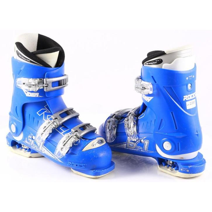 35 36 37 38 39 40 kinder skischoenen ROCES IDEA 6IN1, self f, Sport en Fitness, Skiën en Langlaufen, Skiën, Schoenen, Gebruikt