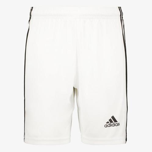 Adidas Squadra 21 kinder sportshort wit maat 122/128, Kinderen en Baby's, Kinderkleding | Overige, Nieuw, Verzenden