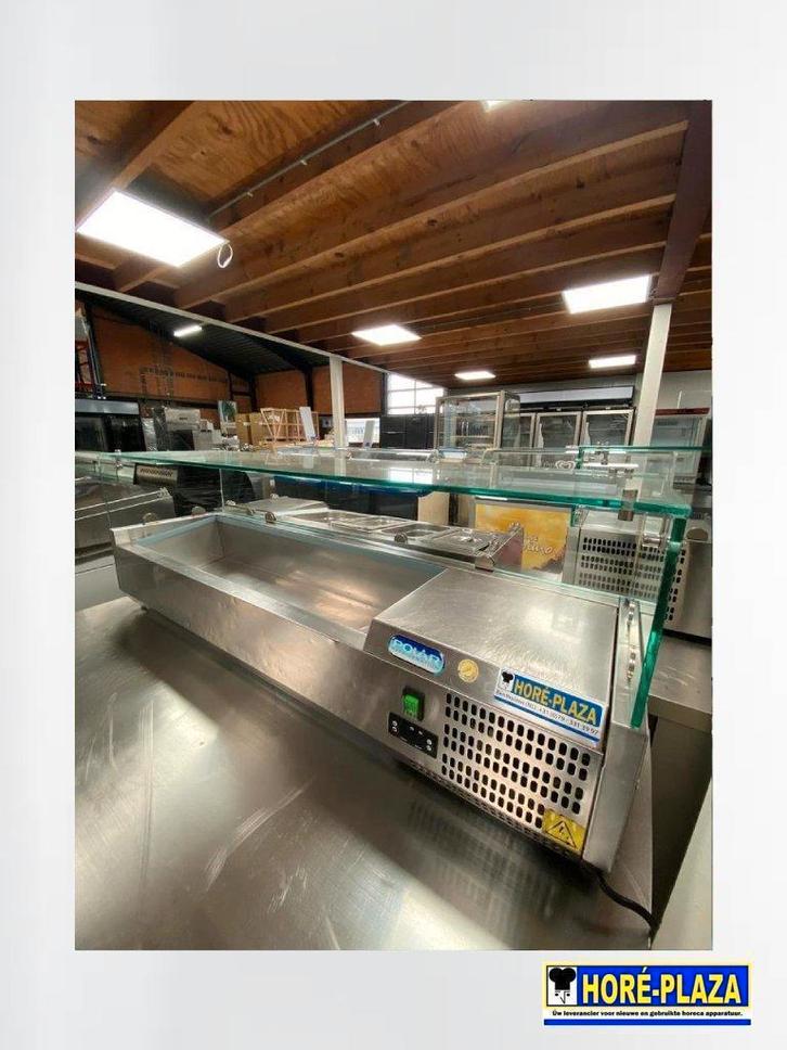 Horeca KoelVitrine Polar G608 | 1200 mm lang | 340 D | 440 H, Zakelijke goederen, Horeca | Keukenapparatuur, Gebruikt