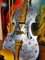 fp pop art - Louis vuitton violon 60cm Bleu metalic luxury
