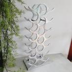 Michael Noll - Wijnrek - 20 flessen - Gepolijst Aluminium, Antiek en Kunst
