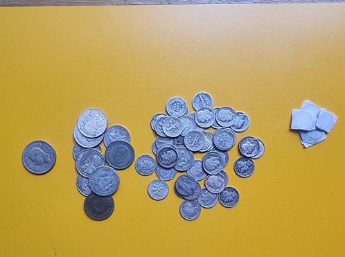 Wereld. Lot of 57 Coins Including USA, Portugal, Panama and, Postzegels en Munten, Munten | Europa | Niet-Euromunten