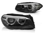 Koplampen Xenon BMW F10 F11 10-07 13 AE - LED - zwart - DRL, Ophalen of Verzenden, Nieuw