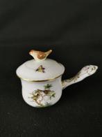 Herend Rothschild Bird tazza per crema con Uccello sul, Antiek en Kunst