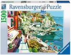 Romantiek in Cinque Terre Puzzel (1500 stukjes) |, Nieuw, Verzenden