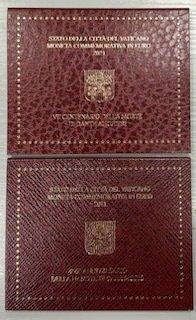 Vaticaan. 2 Euro 2021 Caravaggio + Dante Alighieri (2, Postzegels en Munten, Munten | Europa | Euromunten