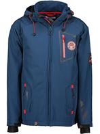 Canadian Peak Heren Softshell Jas Met Afneembare Capuchon, Kleding | Heren, Verzenden, Nieuw, Blauw