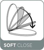 Tiger Douglas - WC bril - Soft Close - MDF / FSC - Walnoot, Verzenden, Nieuw