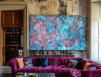 Laura Capellini Art - BLUE WAVES(XXL) Acrylic on canvas -