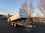 Twin-Trailer kantel/kipper 350 x 190 cm BJ 2021 ! 3500 kg, Ophalen, Gebruikt