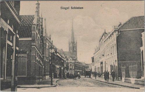 SCHIEDAM - Singel, Verzamelen, Ansichtkaarten | Nederland, Verzenden