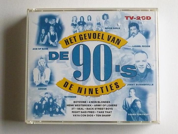 Het gevoel van de 90s / De Nineties (2 CD), Cd's en Dvd's, Cd's | Verzamelalbums, Zo goed als nieuw, Verzenden