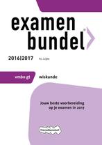 Examenbundel 2016 2017 vmbo gt wiskunde 9789006629088, Zo goed als nieuw