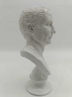 sculptuur, Busto di Giulio Cesare - 30 cm - marmerstof, Antiek en Kunst