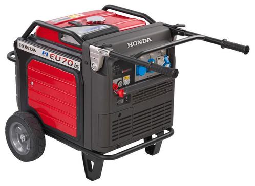 Honda EU70IS Stroomgenerator, Doe-het-zelf en Verbouw, Aggregaten, 5 tot 10 kVA, Elektrisch startend, Geluidgedempt, Nieuw, Benzine