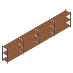 Aanbieding: Voordeelrij grootvakstelling Kimer 1750x9250x800