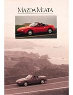 1989 MAZDA MX-5 MIATA BROCHURE ENGELS, Boeken, Auto's | Folders en Tijdschriften, Nieuw, Mazda, Author