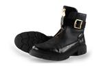 Rieker Biker boots in maat 40 Zwart | 10% extra korting, Kleding | Dames, Schoenen, Verzenden, Zwart, Overige typen, Zo goed als nieuw