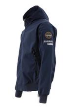 Napapijri Jas in maat L Blauw, Kleding | Heren, Verzenden, Zo goed als nieuw, Blauw, Napapijri