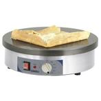 Crepes maker RVS elektrisch | 2.7kW | Gietijzeren plaat, Verzenden, Nieuw in verpakking