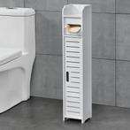 Toiletrol houder Leoben HKC badkamerkast 80x15x15 cm wit, Huis en Inrichting, Badkamer | Badtextiel en Accessoires, Verzenden