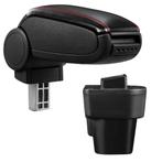 Armsteun voor Nemo Bipper Fiorino Qubo zwart en rood stiksel, Verzenden, Nieuw