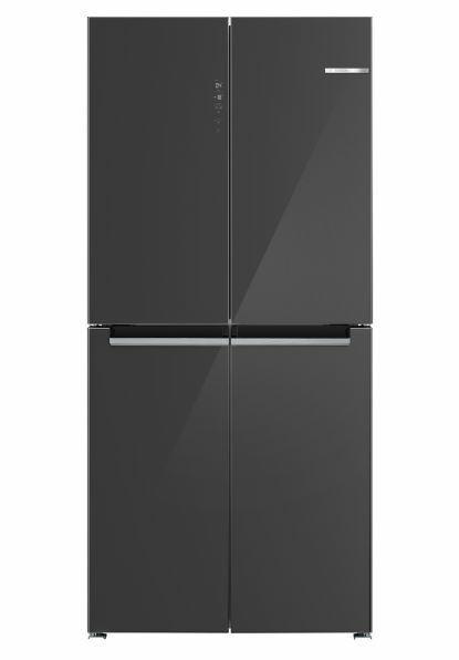 €1749 Bosch Serie 4 KMC85LEEA amerikaanse koelkast Vrijstaa, Witgoed en Apparatuur, Koelkasten en IJskasten, Met aparte vriezer