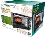 Mini Electric Oven Esperanza EKO006 1600 W, Ophalen of Verzenden, Zo goed als nieuw