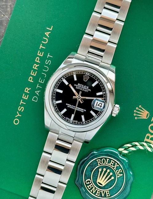 Rolex Datejust 31 178240 uit 2018, Sieraden, Tassen en Uiterlijk, Horloges | Dames, Polshorloge, Gebruikt, Rolex, Verzenden