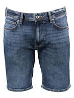 SALE -51% | Pepe Jeans Spijkershort blauw | OP=OP, Kleding | Heren, Broeken en Pantalons, Nieuw, Verzenden