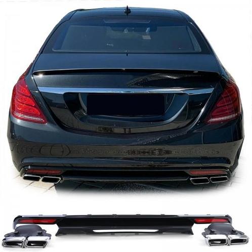 Diffuser Mercedes S-Klasse W222 AMG Look Diffuser Glans, Auto-onderdelen, Overige Auto-onderdelen, Ophalen of Verzenden