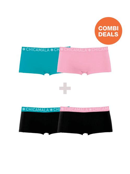-40% Muchachomalo  Muchachomalo Meisjes 2+2-pack boxershorts, Kinderen en Baby's, Kinderkleding | Maat 134, Nieuw, Verzenden