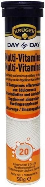 KRUGER OPTIFORM MULTI-VITAMINES BRUISTABLETTEN KOKER 20 ST.., Diversen, Overige Diversen, Verzenden