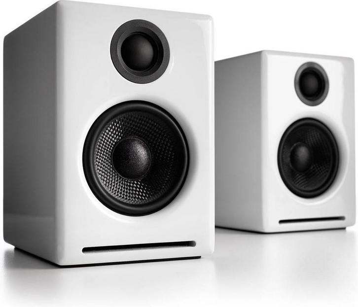 Audioengine A2+ Wireless Speakerset Wit, Computers en Software, Pc speakers, Nieuw, Audiokanaal 2.0, Verzenden