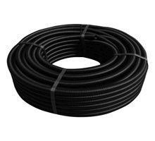 flexibele mantelbuis DN20 (BU 24,2 mm)  zwart - rol a 50, Doe-het-zelf en Verbouw, Buizen en Afvoer, Ophalen of Verzenden