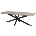 Prado dining tuintafel 240x105xH75 cm antraciet met, Tuin en Terras, Tuintafels, Ophalen of Verzenden, Nieuw