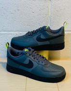 Nike - Air Force One Grey Black Néon P48,5 - Sneakers -, Nieuw