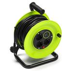 Kabelhaspel | Nedis | 25 meter (3-voudig, USB, 3x 1.5 mm²), Doe-het-zelf en Verbouw, Elektra en Kabels, Verzenden, Nieuw