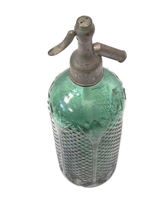 Fles - Bloemige sifon, Antiek en Kunst, Kunst | Designobjecten