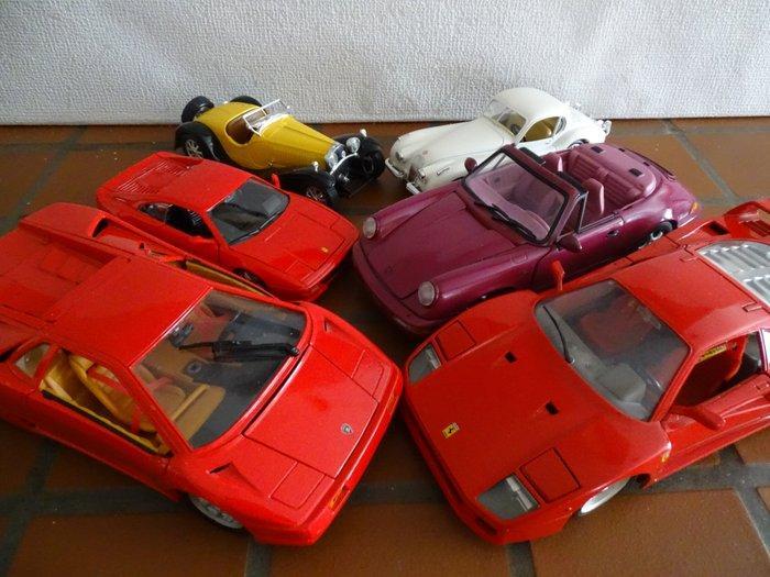 Polistil, Maisto, Tonka - Modelauto (6) - Ferrari F40,, Hobby en Vrije tijd, Modelauto's | 1:5 tot 1:12