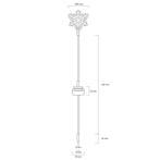 Solar priklamp Flake met sneeuwvlokje, Tuin en Terras, Zonne-energie, Verzenden, Minder dan 50 watt, Overige typen