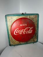 Vintage 60s Drink Coca Cola advertising sign - Reclamebord -