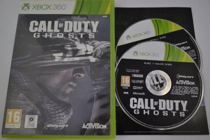 Call of Duty Ghosts (360), Spelcomputers en Games, Games | Xbox 360, 1 speler, Zo goed als nieuw, Verzenden